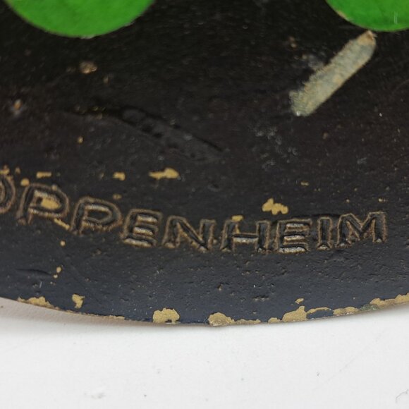 Brass Israel Menorah Souvenir by Oppenheim - Picture 8 of 11